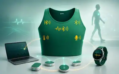 Onderzoek Miles sensorkleding: sensordata en draadloos netwerk